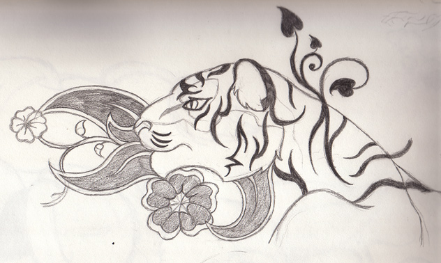 jonsindall_sketch_tiger